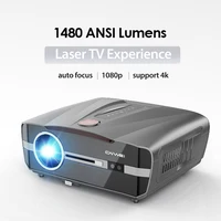 4K UHD Beam Projector for Movies with Auto Focus Keystone Correction Android TV Bluetooth Full HD 1080P Home Theater Projector 1