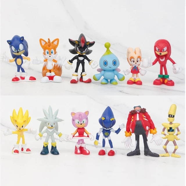 Kit 4 Boneco Personagem Sonic em Promoção na Americanas