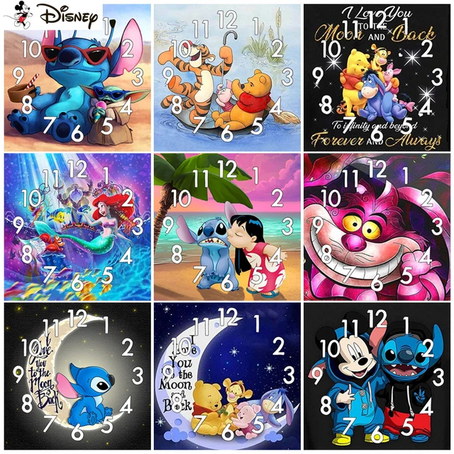 Diamond Painting Ab Rhinestones Stitch  Diamond Painting Disney Stitch  Square - Diamond Painting Cross Stitch - Aliexpress