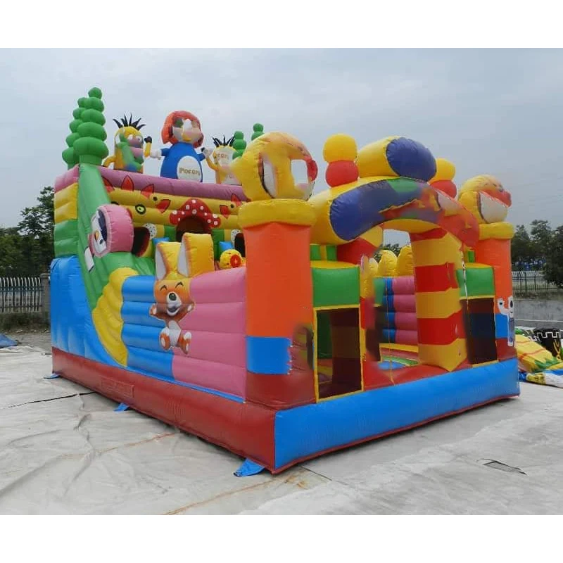 Inflatable Fun City Inflatable Bounce House Amusement Park Combos