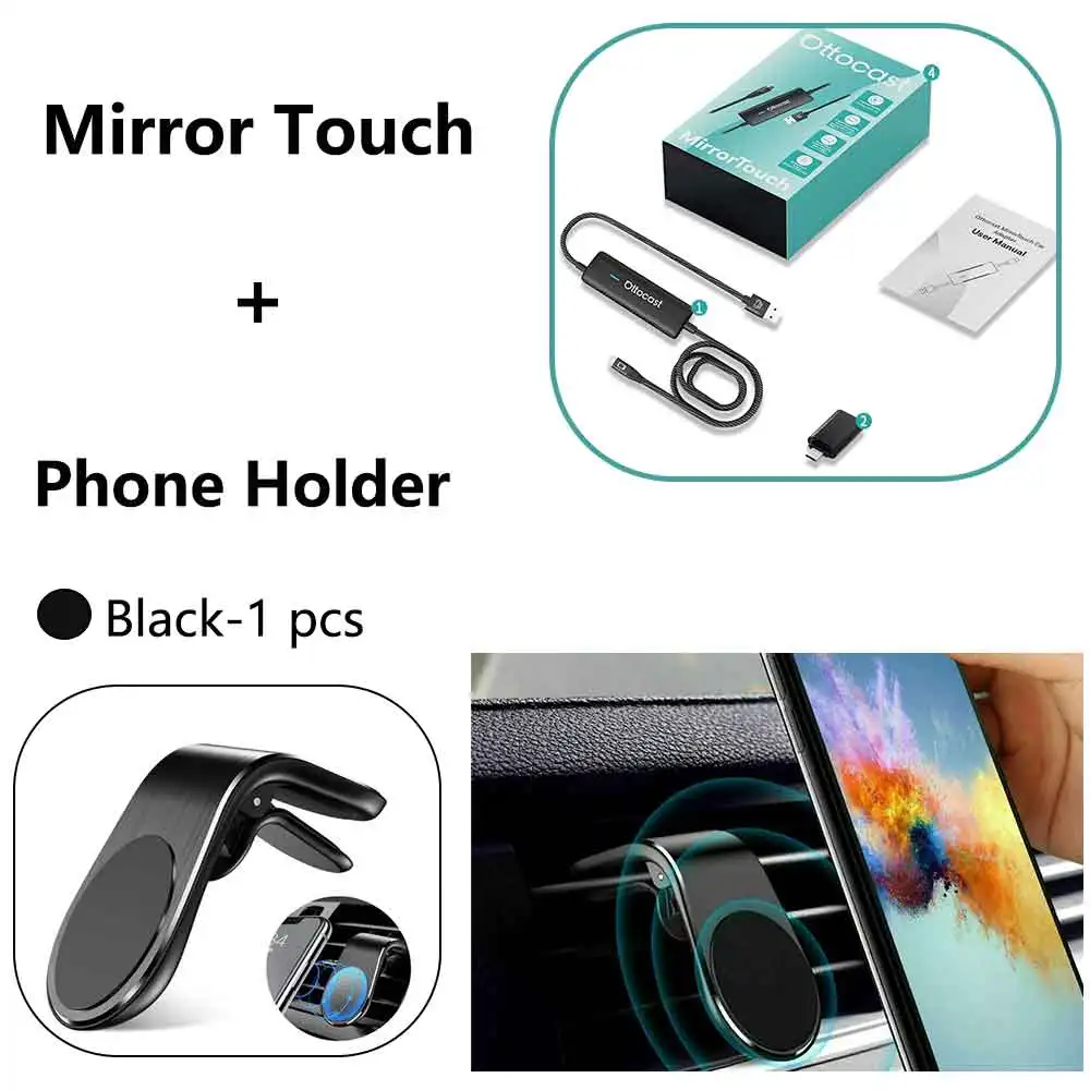 Ottocast MirrorTouch カーアクセサリー Amazon.co.jp: 【公式】オットキャスト OTTOCAST Mirror Touch
