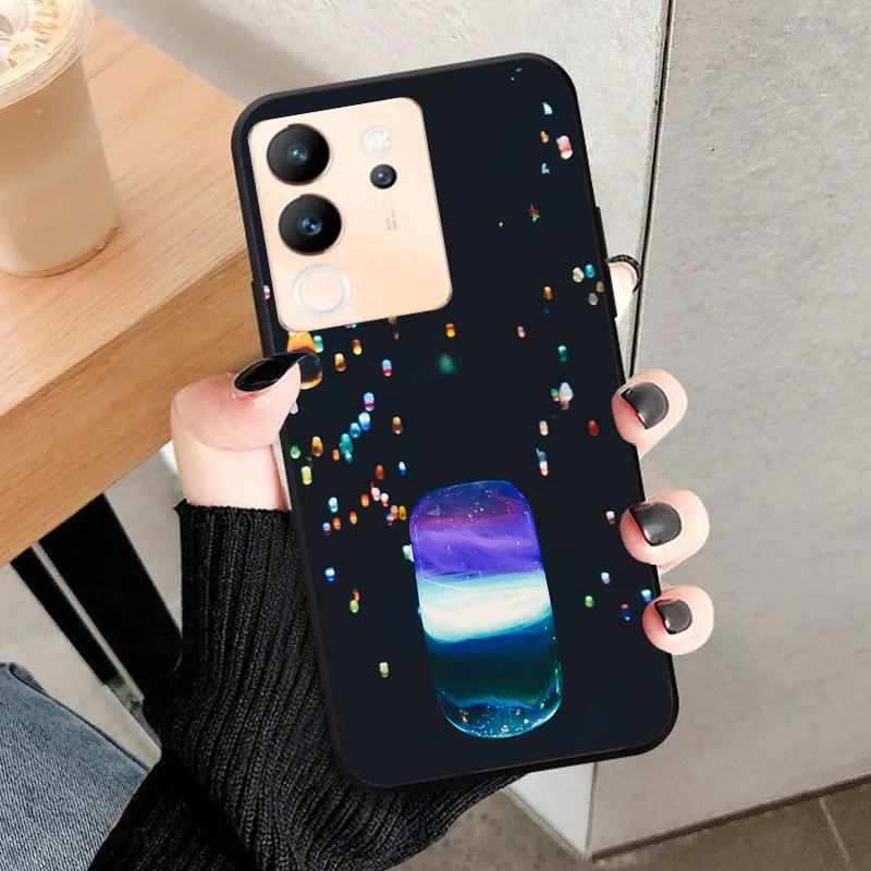 Sleek Black Soft Silicone TPU Protective Phone Case