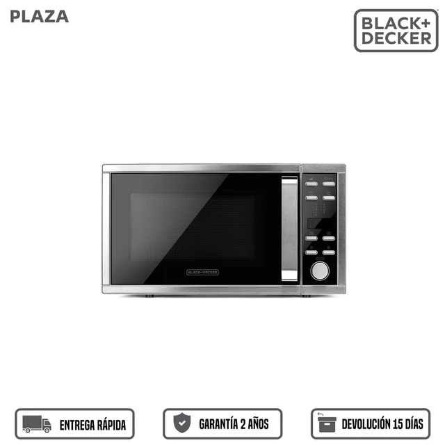 Black + Decker Microwave Bxmz901e, Grill, Cook And Heat, Comfortable And  Simple, Kitchen Accessories, Small Appliance - Microwave Ovens - AliExpress