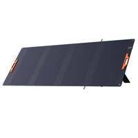 Panneau solaire pliable OSCAL PM200 SE 200W/400W, 24,6% d'efficacité élevée, cellules solaires monocristallines, surface ETFE, étanche IP67, sortie MC4, support réglable pour camping en plein air et camping-car. 1