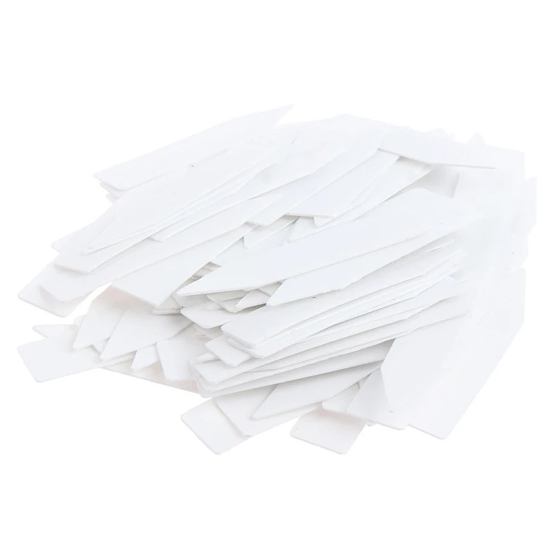 Description Picture 6 of item100Pcs Garden Plant Labels Plant Accessories Flower Pots Plastic Plant Tags Nursery Markers Seedling Label Tray Mark Diy Tool