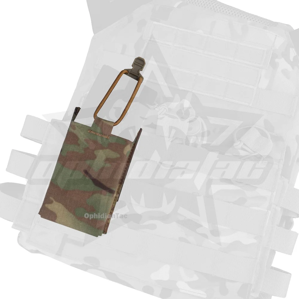 OPHIDIAN 556 223 Single Magazine Pouch KSAR KWIK AR M4 M16 Rifle MOLLE MAG Carrier with Insert Bungee Cord