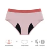 Macaron Color Teenagers Menstrual Panties 4-Layer Leak Proof Moderate Absorption Physiological Reusable Women Period Underwear 5