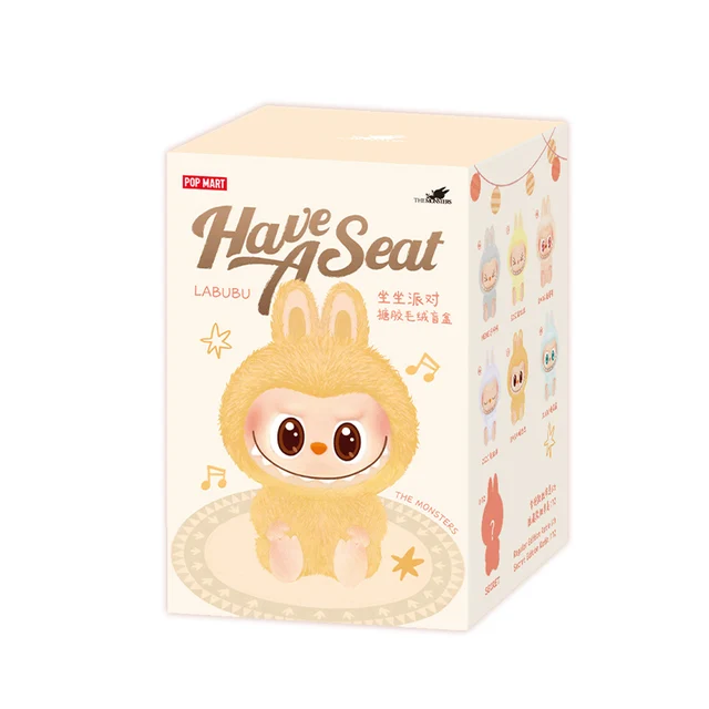 POP MART THE MONSTERS - Have a Seat Vinyl Plush Blind Box 1PC/6PCS