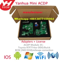Yanhua ACDP Module 35 with A002 license for Toyota R7F714xx ODO / for Buick BCM (NEC3558) mileage correction 1