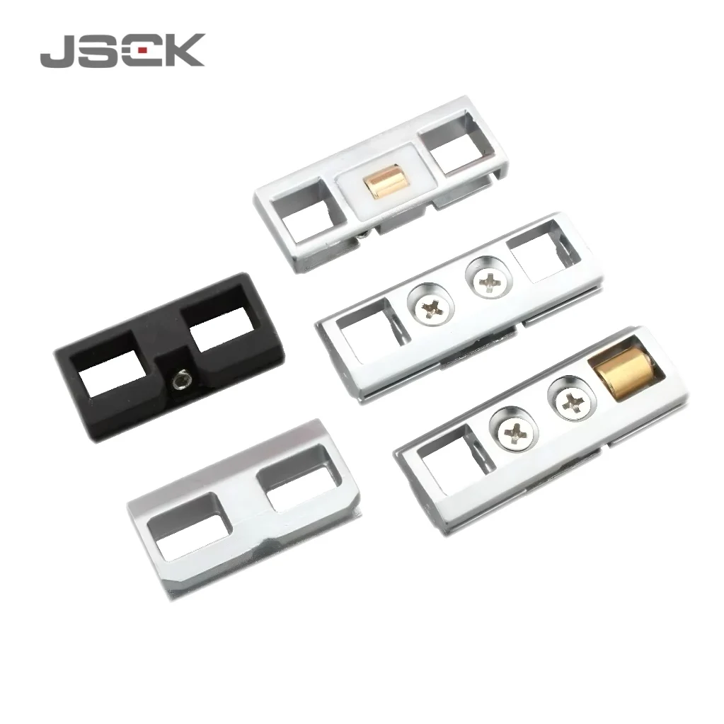 Thermal Break Aluminum Door Window Bolts-Zinc Alloy Top/Bottom Concealed Bolts with Metal Lift Pads for Swing Doors