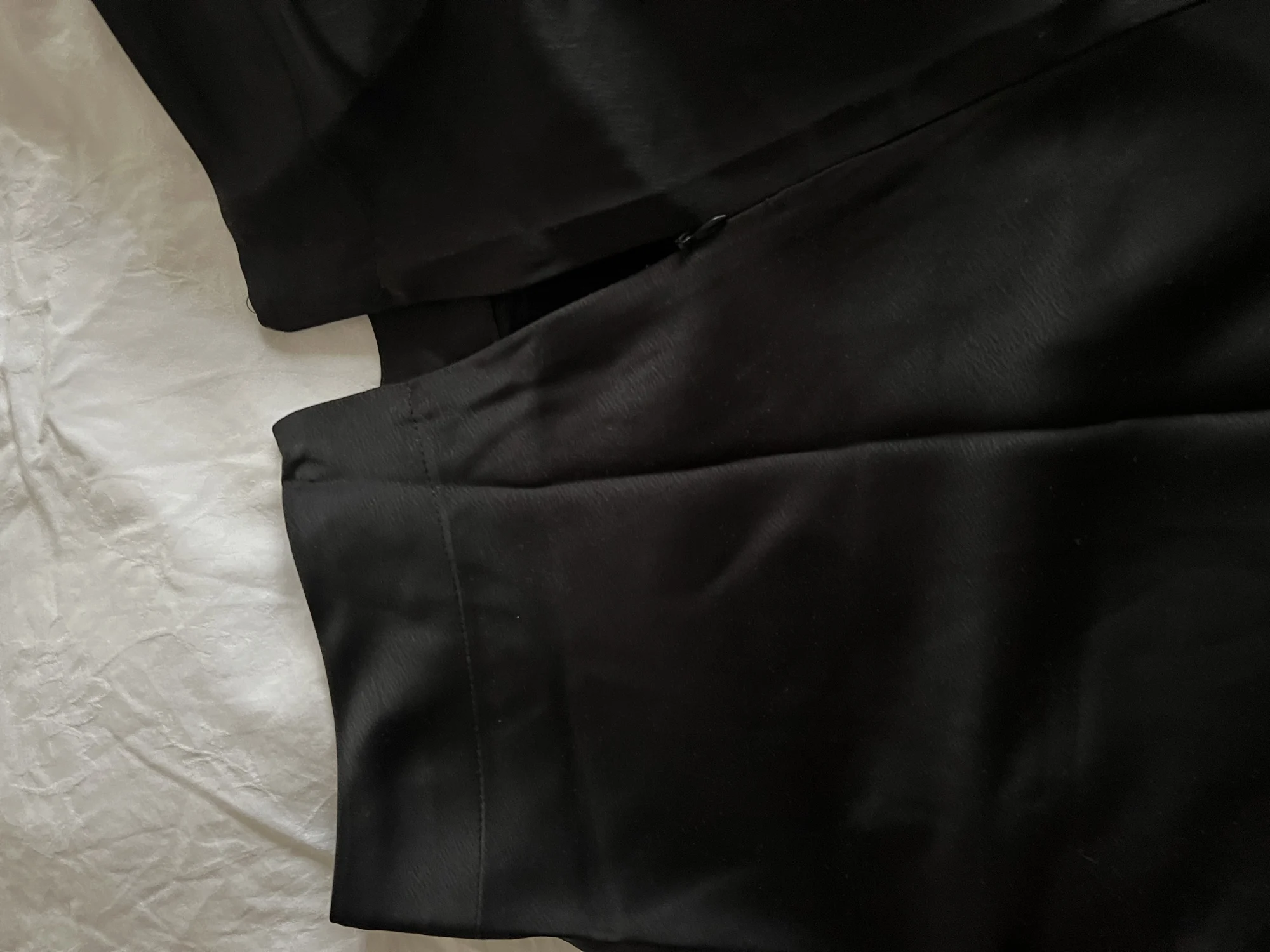 Vintage Side Zipper A-line Mid Calf Skirts photo review