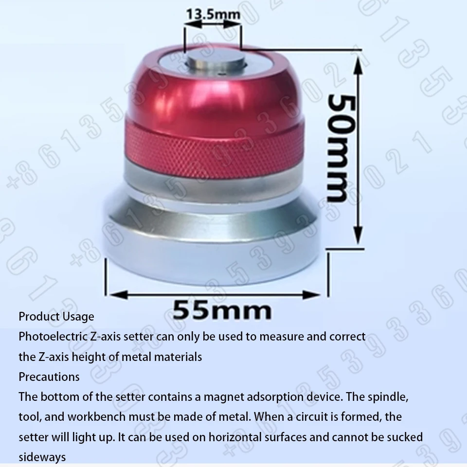 

Z-axis Setter. Photoelectric With Table Type Tool Setter Photoelectric Tool Setter Z-axis Tool Setter Cnc Z-axis Tool Setter