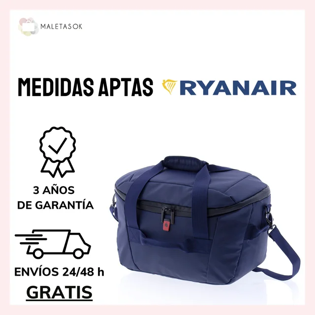 Bolso de viaje Gladiator Polar apto para Ryanair resistente al agua azul