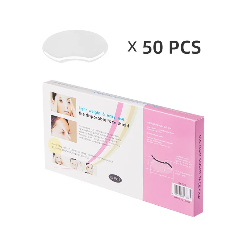 50pcsMicrobladingPermanentMakeupProtectiveEyebrowShowerVisorforEyelashExtensionsEye