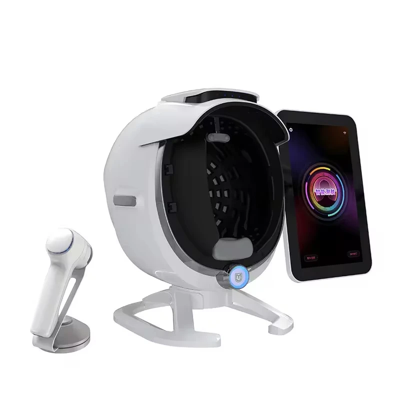 3D AI Face Skin Diagnostics Analyzer With Microscopic Detection 36 Million HD Pixel Facial Scanner Tester Skin Analysis Machine 4