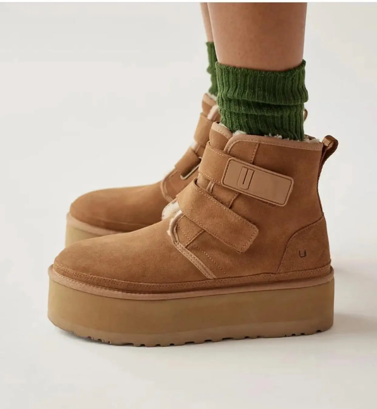 

F23 Australia original logo Snow Bootes Thick-soled tasman Women Men Designer winter ankle work boots wool Chestnut Shoes