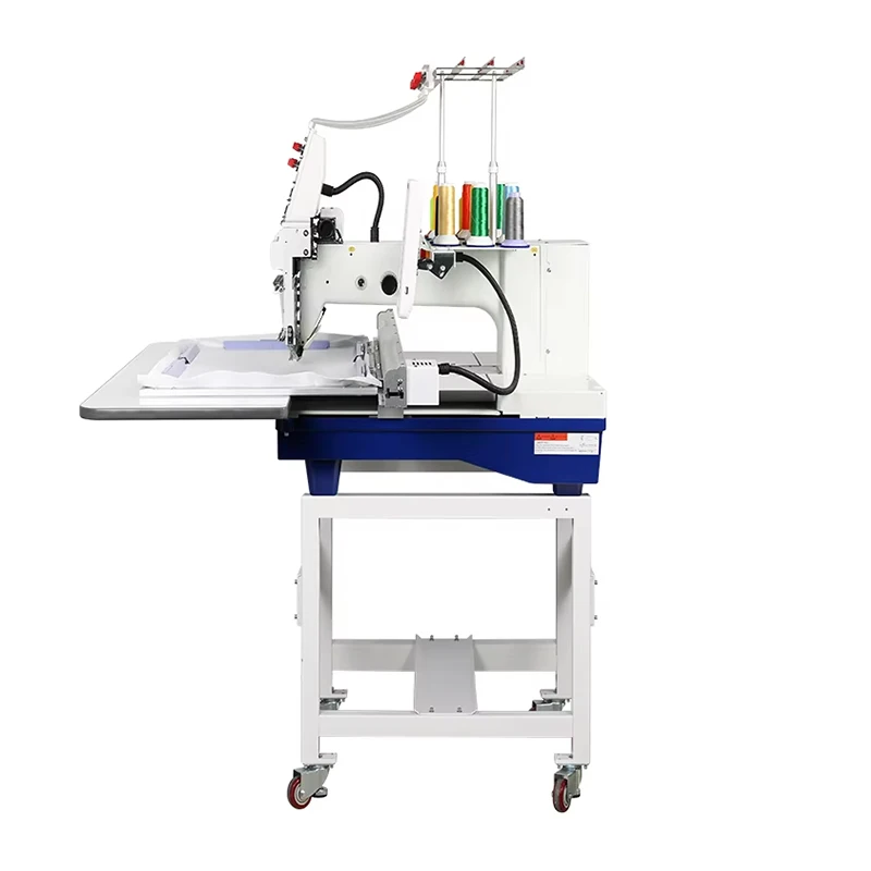 Single Head embroidery machine 3D Automatic Computer Cap T-shirt Flat 3D 12 Needle High Quality Embroidery Machine