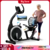 MERACH Recumbent Exercise Bike High-end for Home Light Commercial Bikes for Seniors Adult Magnetic Stationary Heart Rate Handle 1