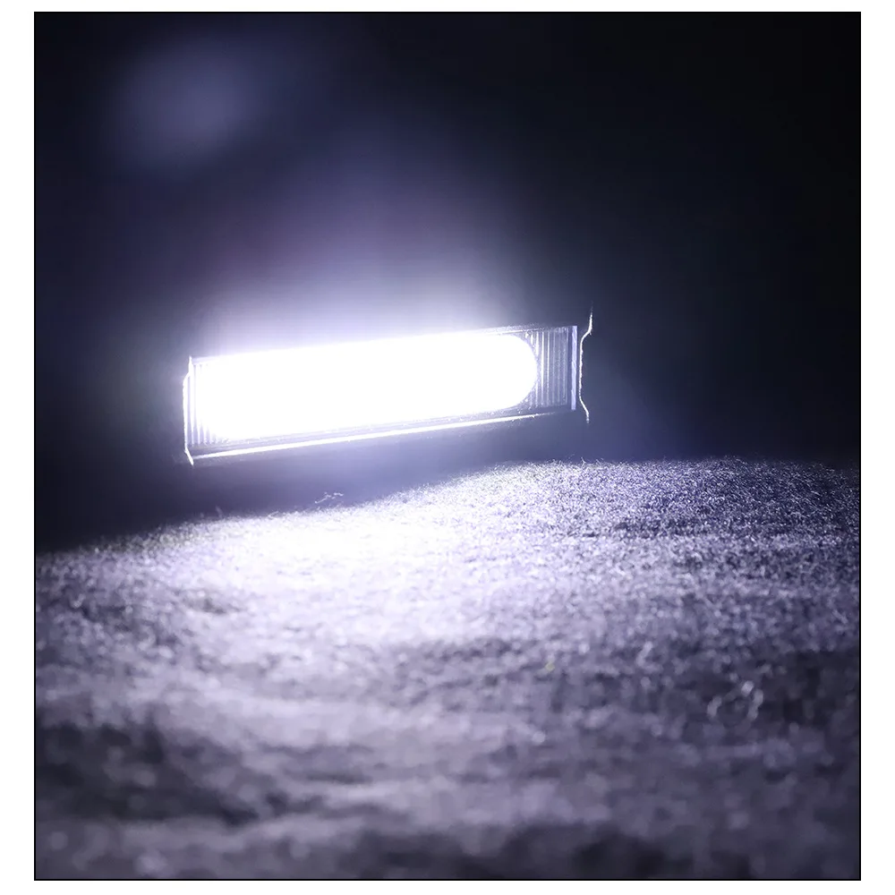 COB Car LED Work Light DRL Spotlight High Bright Waterproof Auto Offroad SUV Truck Headlights Driving Lamp 12V 24V 6000K