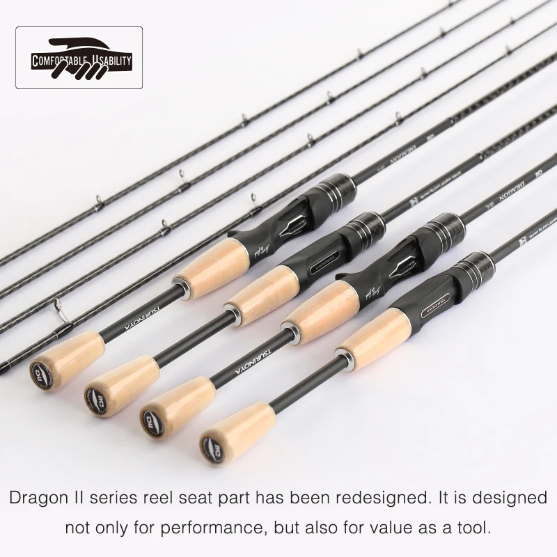 TSURINOYA Ultra Light Trout Game Spinning Rod SUBTILE 1.59m 1.68m