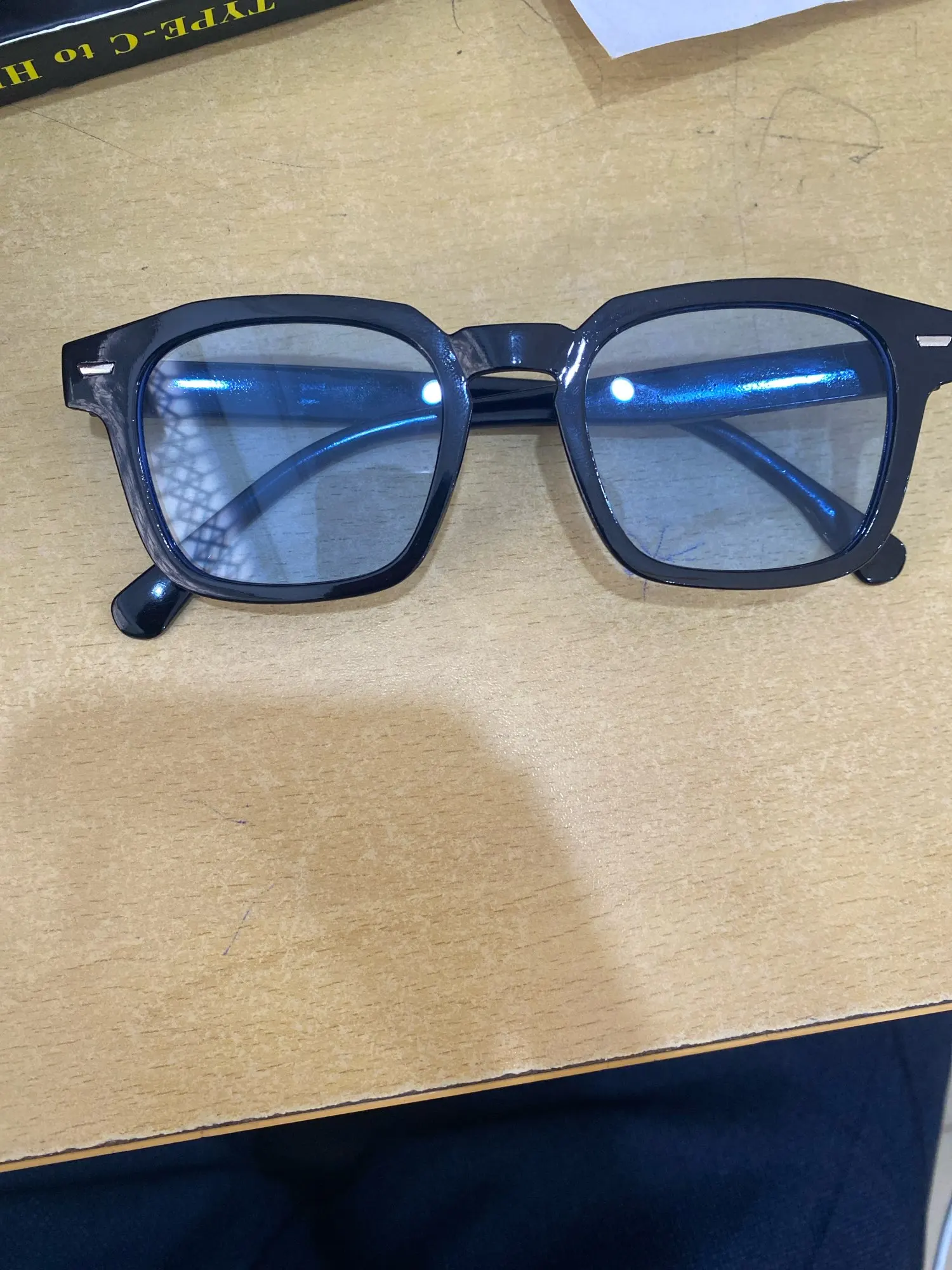 Polygon Square Sunglasses - Hip Hop Fashion Eyewear photo review