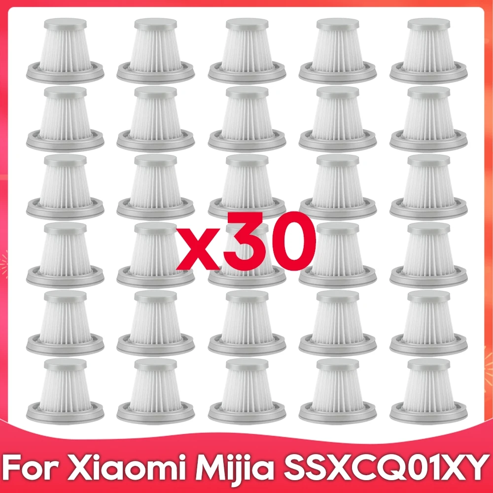para o Aspirador de pó Portátil Xiaomi Mijia Ssxcq01xy Filtro Hepa de Reposição Peça Sobressalente sem Fio para Casa e Carro