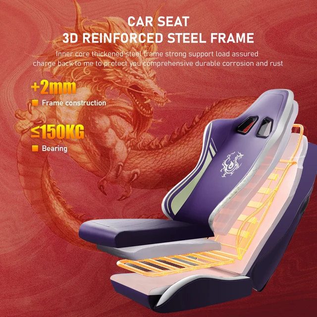Gaming Chair with Bluetooth Speakers 4
