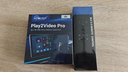 OTTOCAST Play2Video Express Wireless CarPlay Wireless Android Auto