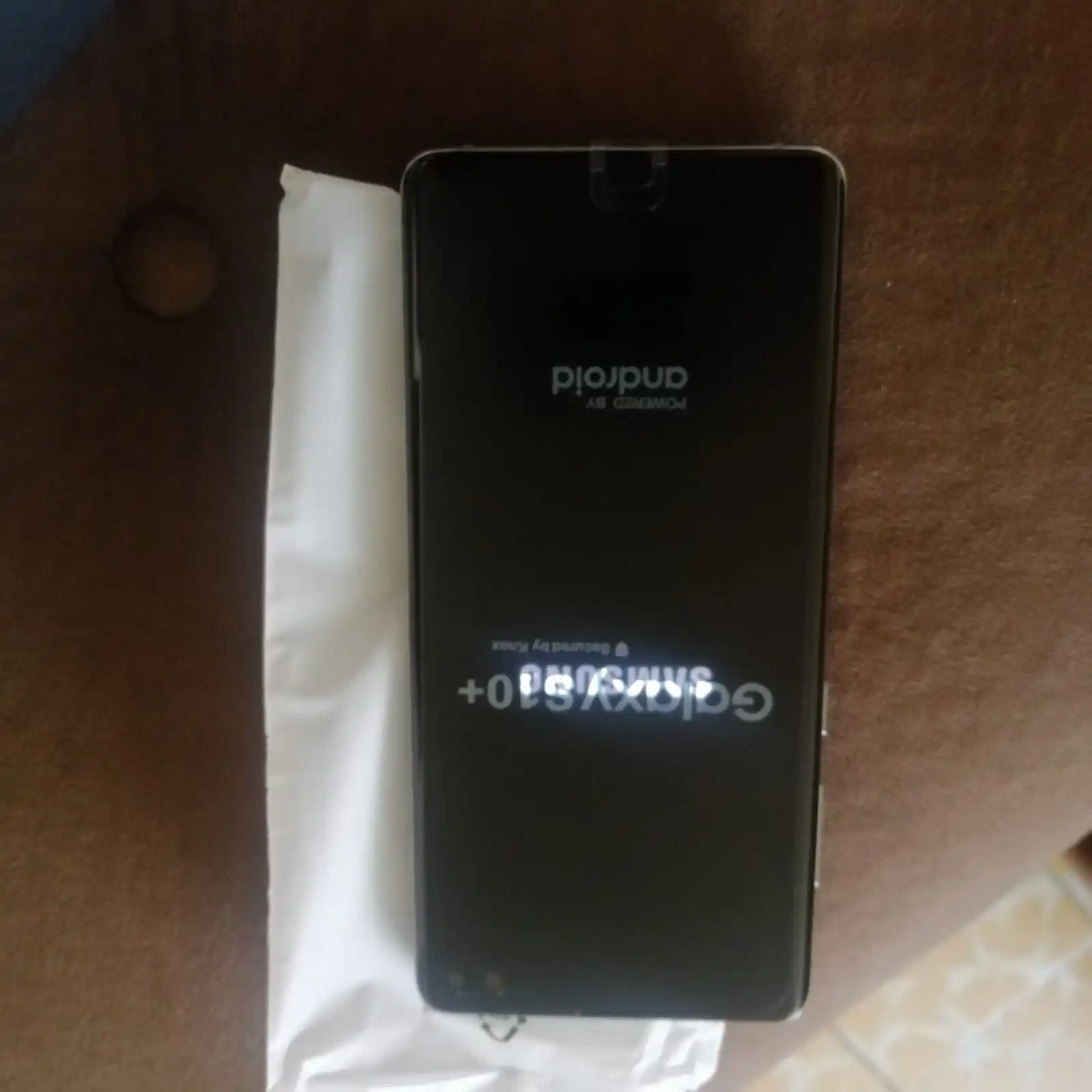 Samsung Galaxy S10+ g975u G975U1 S10 Plus 8GB RAM 128GB Mobile Phone Snapdragon 855 Octa Core 6.4" 16MP&Dual 12MP NFC