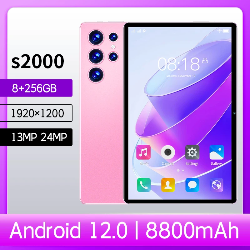2024 Versione Globale 11 Pollici Nuovo Tablet Android 16Gb 256Gb 512Gb 1Tb Rete Android 13.0 Tablet Mtk6797 Wifi 8800 Mah 10 Core
