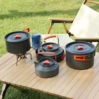 Nabe-Pot à Sukiyaki Shabu avec couvercle en bois, Marmite de camping, Marmite à Leurs oût, Souppot rond en fonte, Extérieur 4