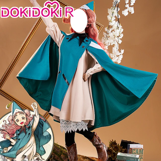 Dokidoki-sr Fantasia Feminina, Anime, Bruxa: A Viagem De Elaina, Traje Para  Cosplay De Mulheres - AliExpress