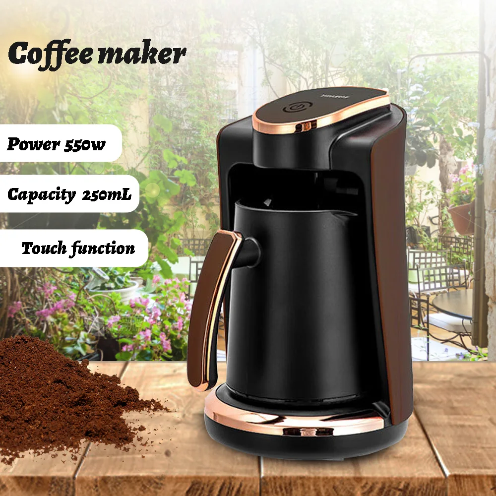 Electric Coffee Maker for Instant coffee 250Ml for Single Cup Coffee Pot Tea Pot 550W Home Appliance Pod maker