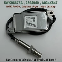 2894940 5WK96675A A034X847 Nitrox Oxygen Sensor Nox Sensor For NGK Probe For Cumminss VOLVOO D-AF XF Truckk High Quality Chip 1