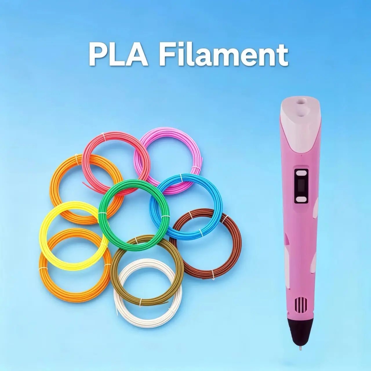 Creative 3D Printing Pen DIY Fun Kit - The Ultimate Holiday Gift Choice