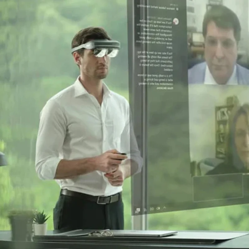 Dream Glass Lead Pro HD AR Smart Glasses 4K Wireless All-in-one VR Glasses Virtual Reality 90&deg; Ultra-wide FOV HD Display