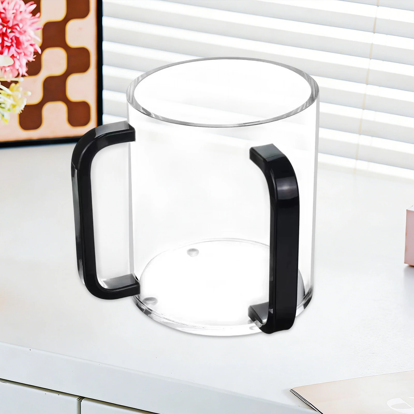 800 ml Judaica Handwaschbecher mit Doppelgriff, großem Fassungsvermögen und leichtem Design – das perfekte Badezimmeraccessoire für jüdische Haushalte._voghion.com