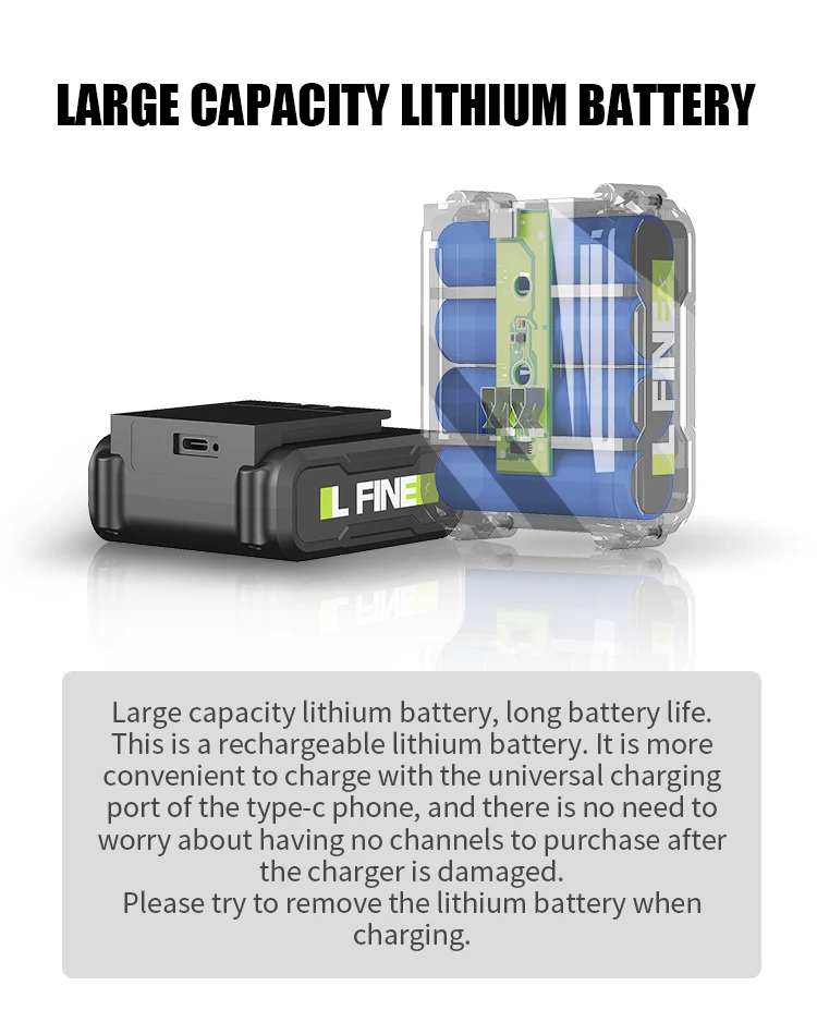 Nabíjateľný batériový blok pre laserový nivelátor
