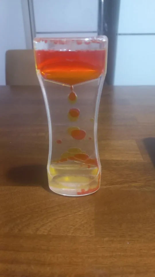 Liquid Motion Bubbler Hourglass Timer photo review