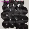15A Super Double Drawn Virgin Body Wave Bundles Raw Human Hair Bundles Vietnamese Hair Thick Human Unprocessed Hair Extensions 1