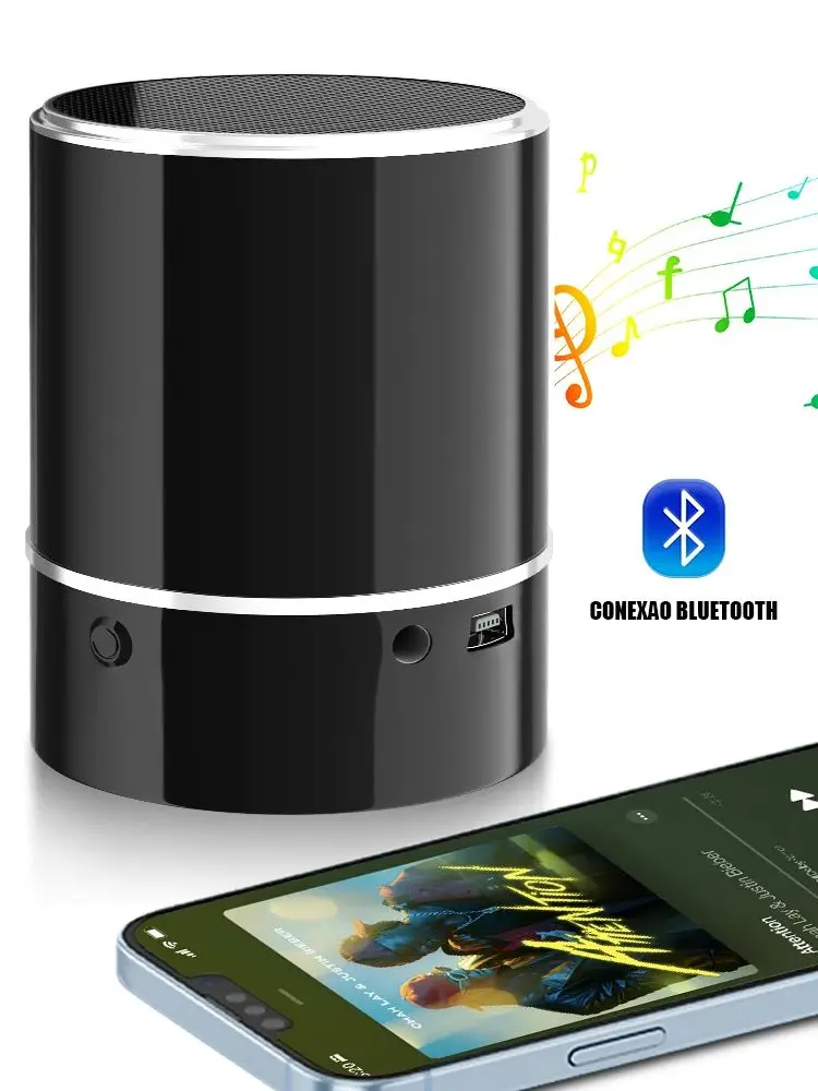 Mini Bluetooth speakers Portable Digital Recorder Card 32GB for Meeting Business Professional Audio Sound