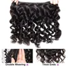 30 40 Inch Loose Wave Bundles Raw Bundles Brazilian Unprocessed Human Hair Virgin Loose Deep Wave Curly Bundles Weave Extensions 4