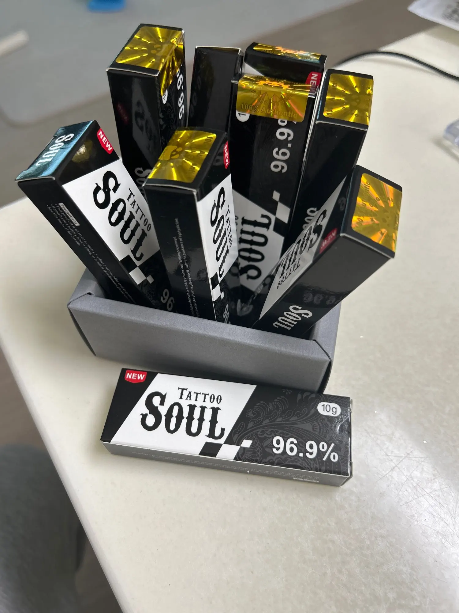 New Arrival 96.9% Soul Tattoo numbing Cream for Permanent Makeup Microblading Eyebrow Lips Body Skin 10g skin numbing cream photo review