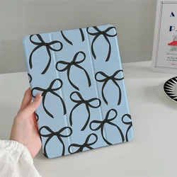 Chic Bow Tablet Case - Stylish Protective Cover for iPadAir2024 - 11inch (TR028)