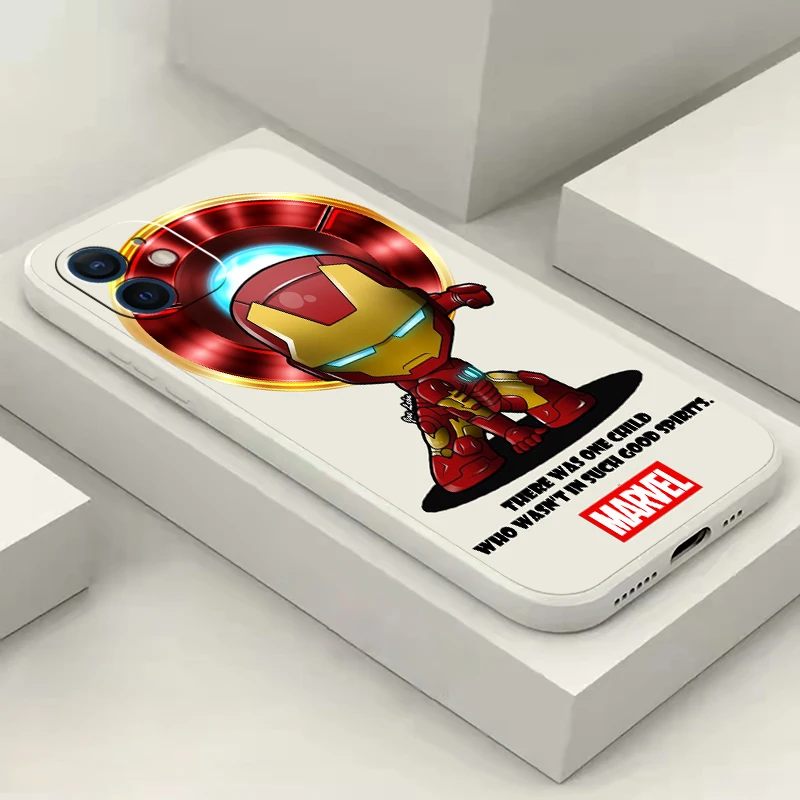 Популярный чехол для телефона Marvel iPhone 11 12 Mini 13 Pro Max XS X XR 6 6S 7 8 Plus SE 2020 силиконовый |