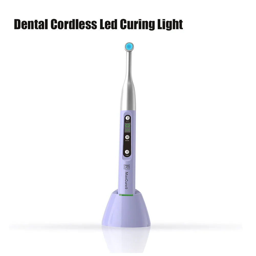 REFINE Dental Cordless Led Curing Light 1 Second Dentist Wireless Lamp
