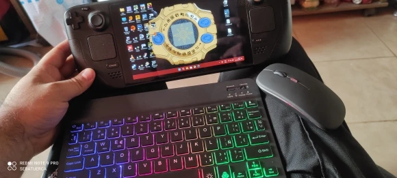 Backlight Bluetooth Keyboard Mouse For IOS Android Windows photo review