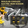 18000RPM Brushless Cordless Iron Scissors For Dewalt 20V Battery Electric Sheet Metal Shears Carbon Steel Cutter (No Battery) 2