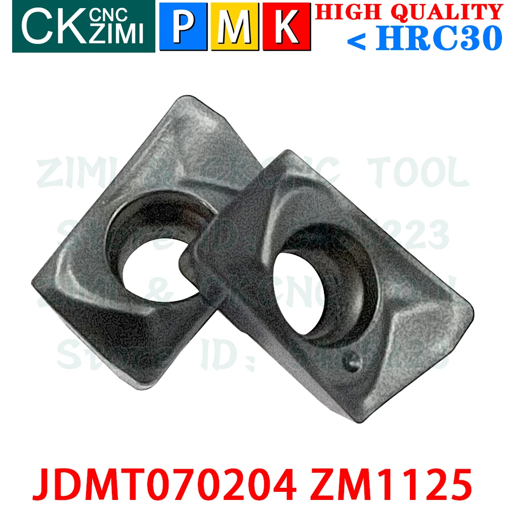 JDMT070204 ZM1125 JDMT 070204 ZM1125 Carbide Inserts Fast Feed Milling Inserts Tools CNC Metal Indexable ESE ASM07 Milling Tools