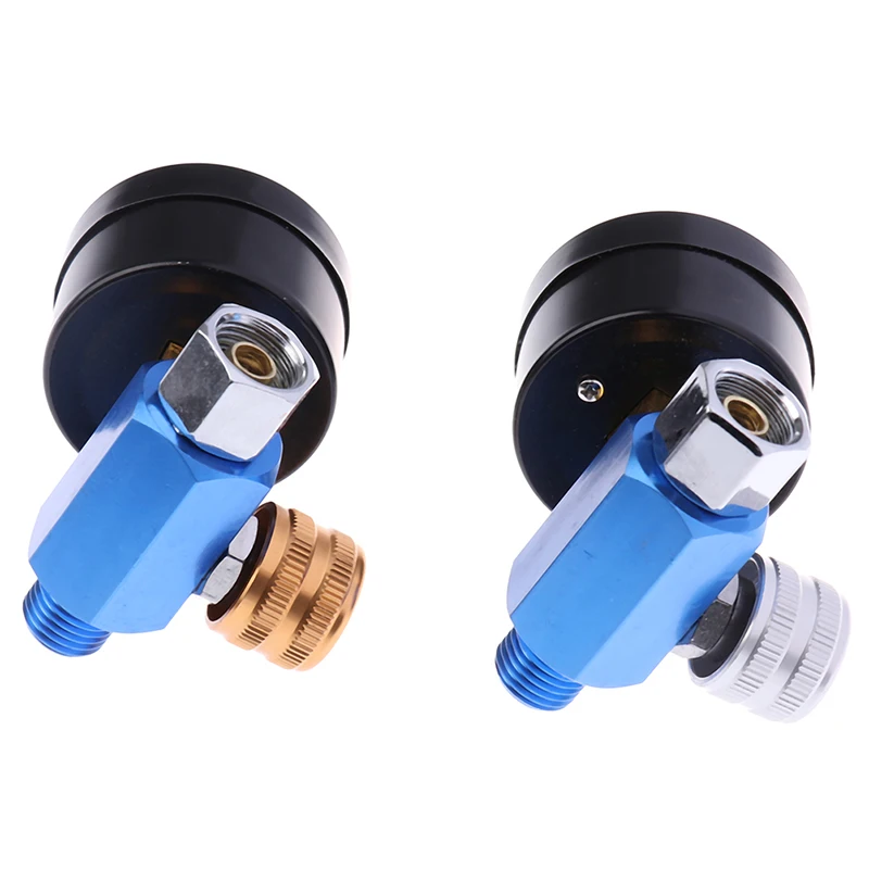 1/4npt Hvlp Spary Gun Regulator Air Pressure Gauge for Spray Gun spray gun regulator